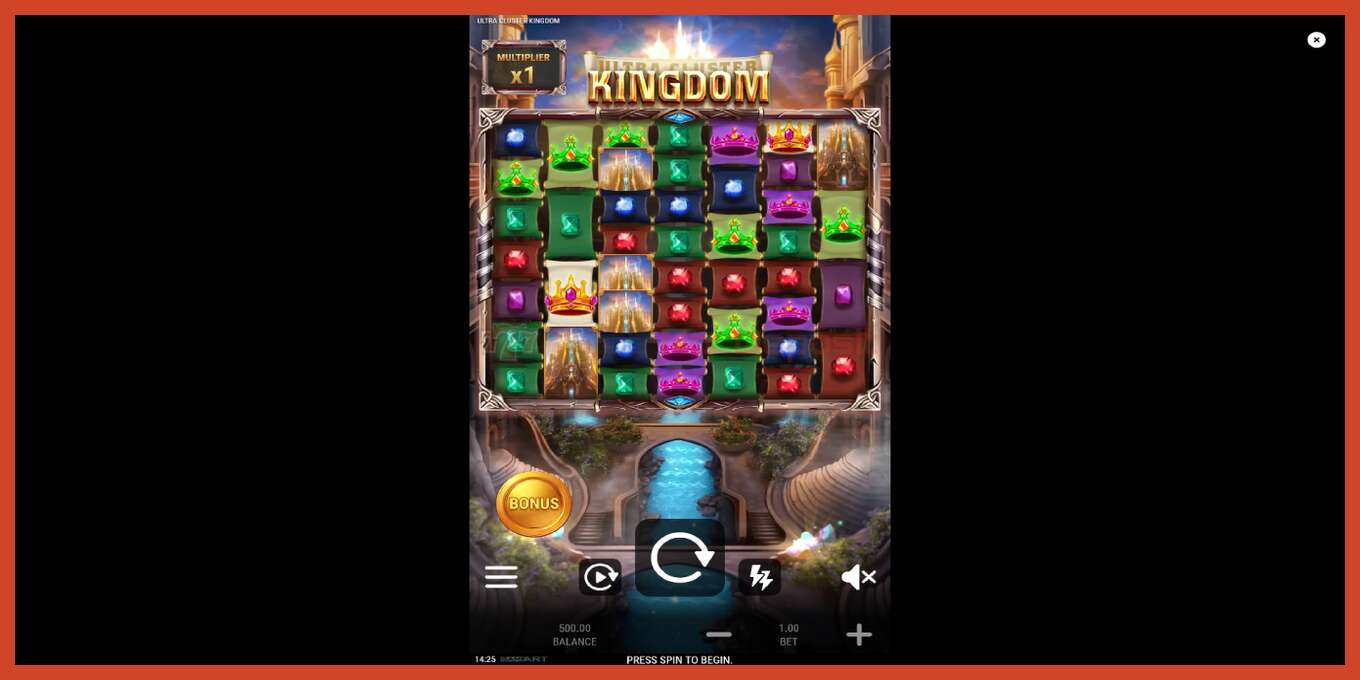 Slot screenshot: Ultra Cluster Kingdom no deposit, number - 2