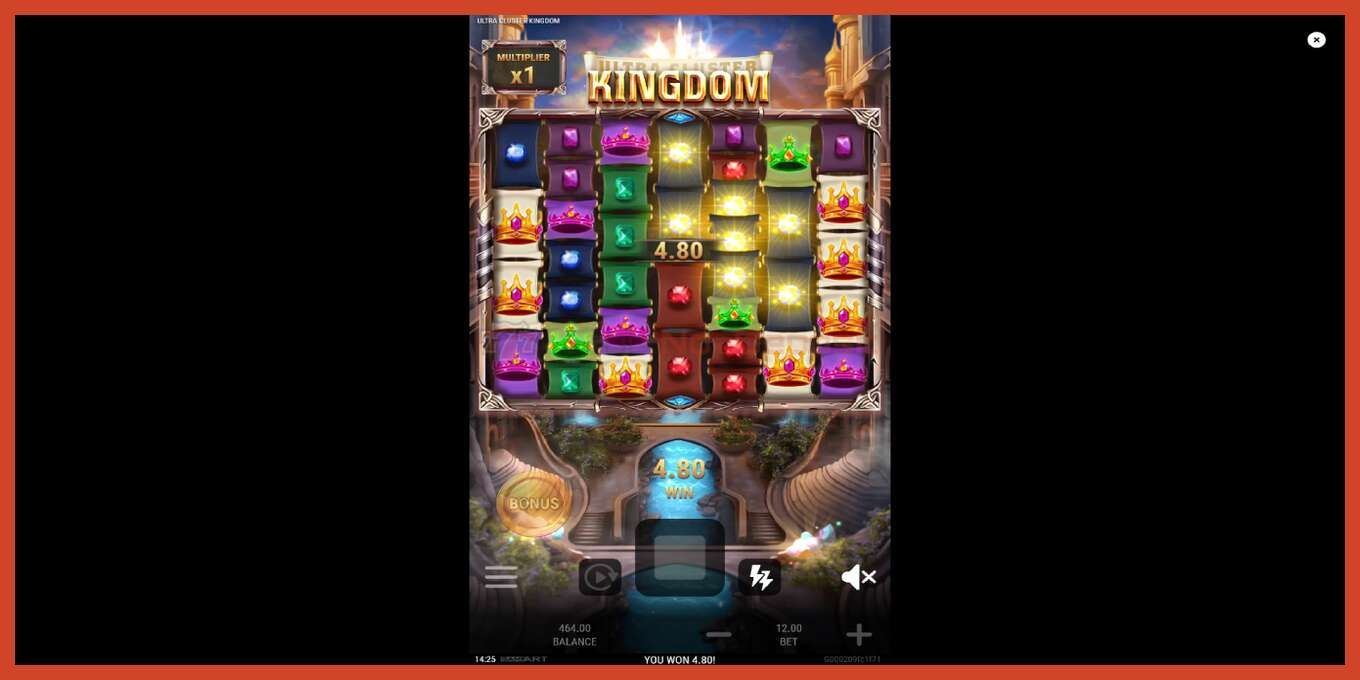 Slot screenshot: Ultra Cluster Kingdom no deposit, number - 3