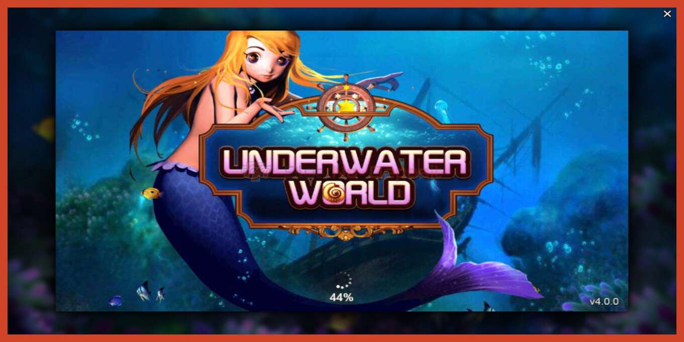 Slot screenshot: Underwater World no deposit, number - 1