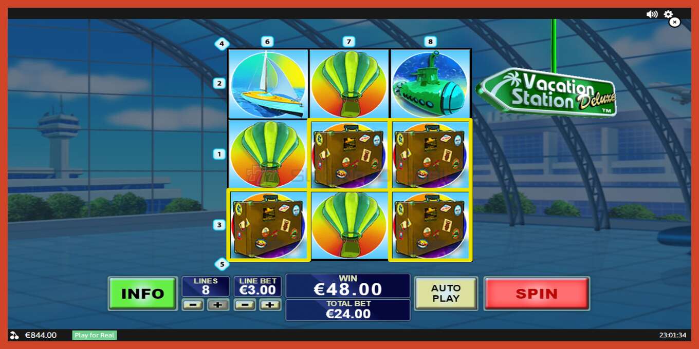 Slot screenshot: Vacation Station Deluxe no deposit, number - 3