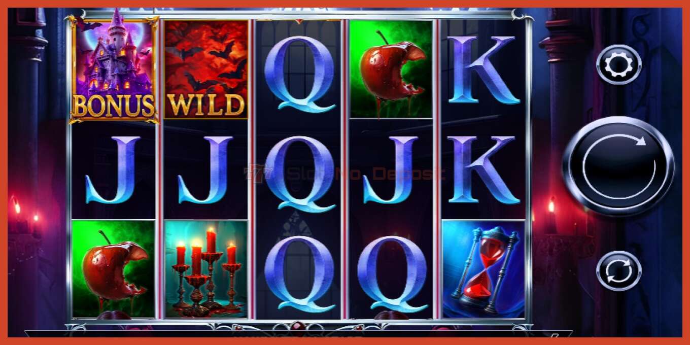 Slot screenshot: Vampire Joker no deposit, number - 3