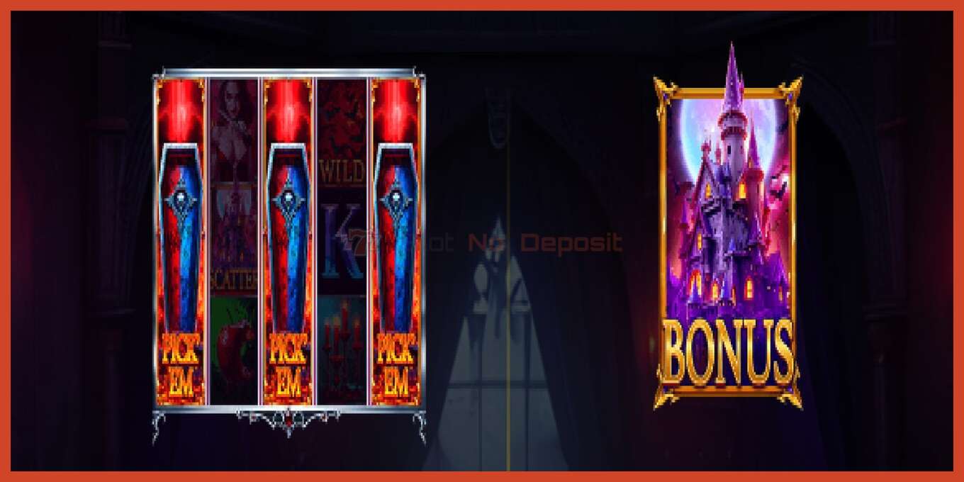 Slot screenshot: Vampire Joker no deposit, number - 5