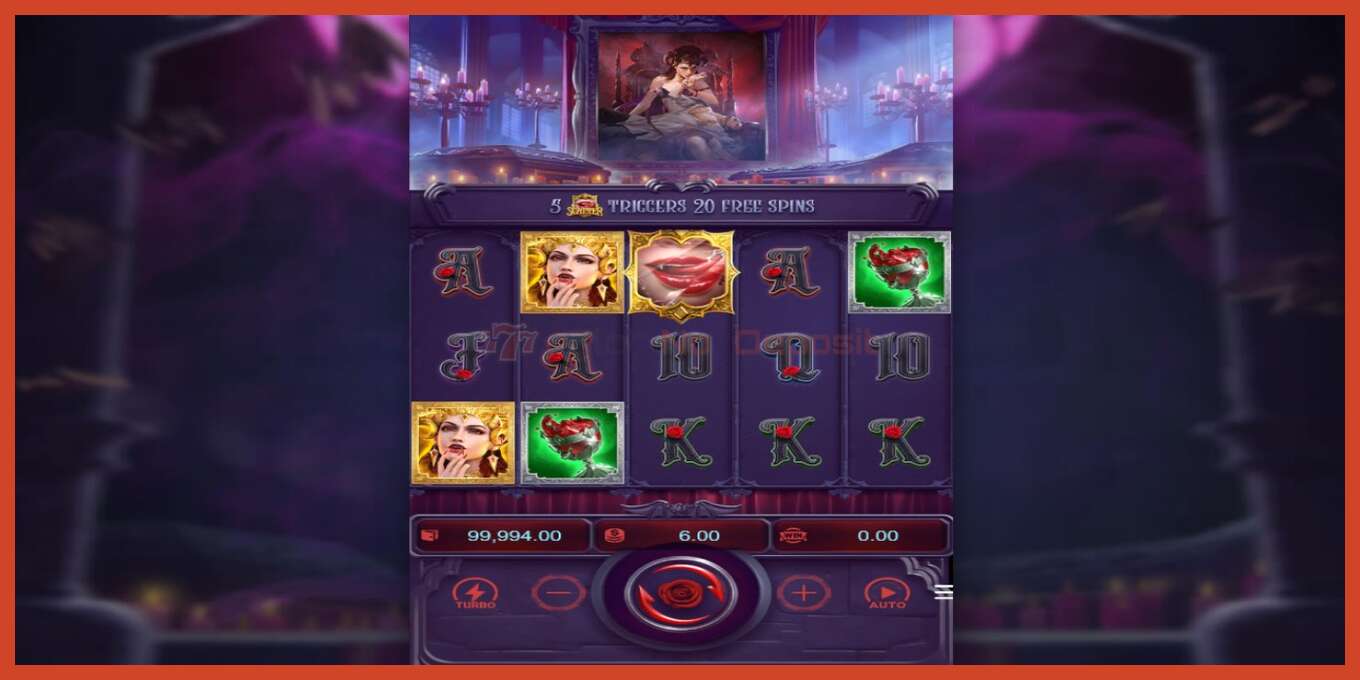 Slot screenshot: Vampires Charm no deposit, number - 2