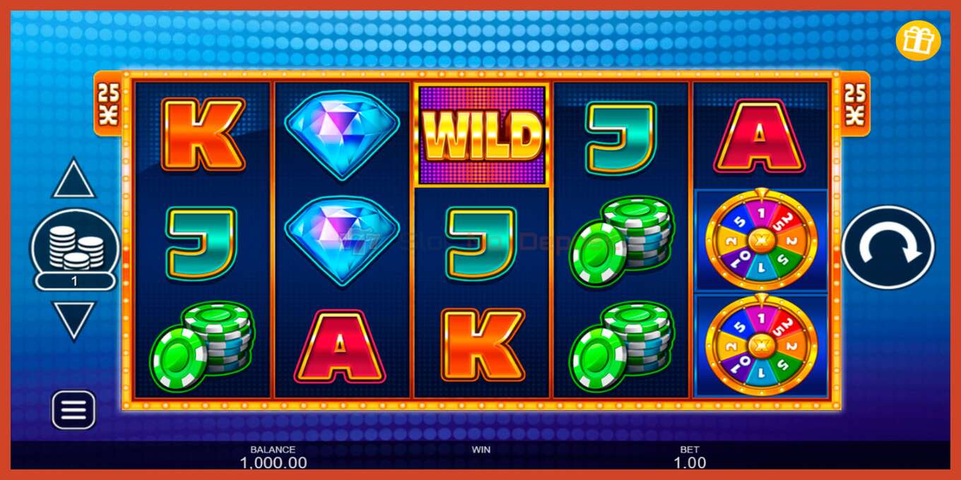 Slot screenshot: Vegas Cash Spins no deposit, number - 1