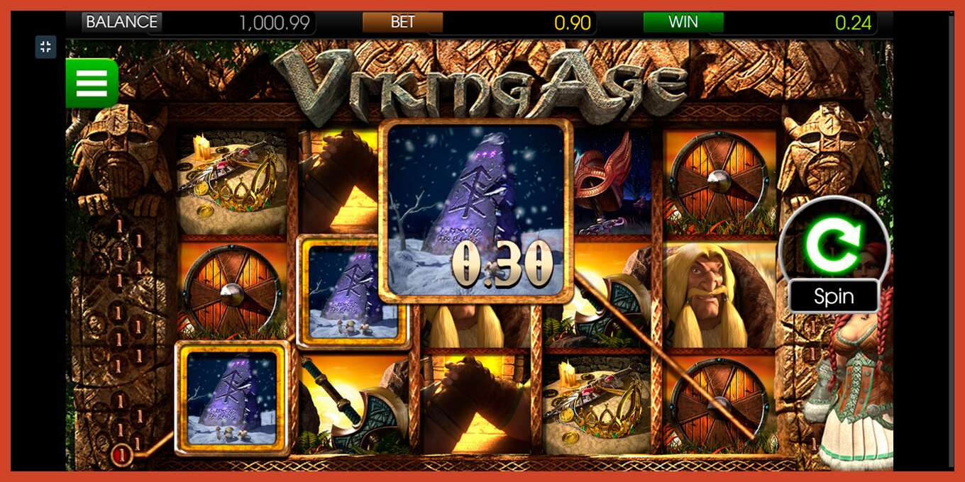 Slot screenshot: Viking Age no deposit, number - 3