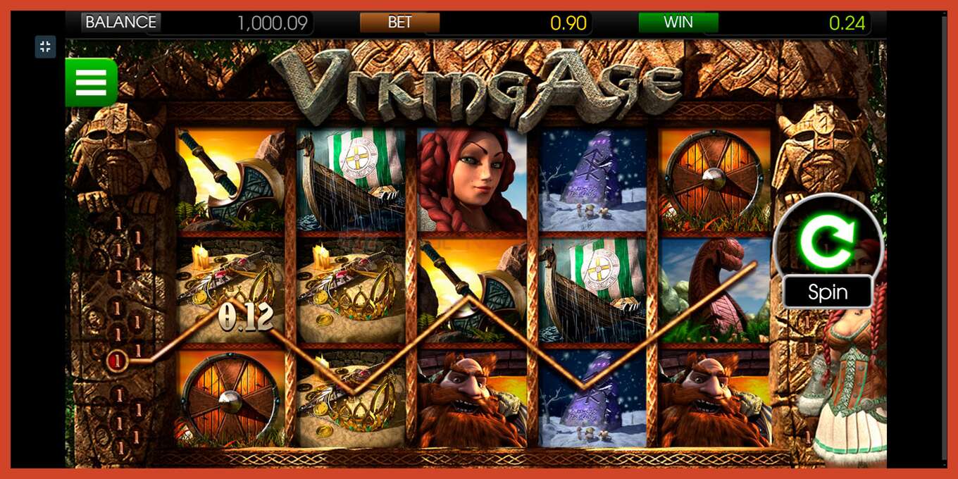 Slot screenshot: Viking Age no deposit, number - 4