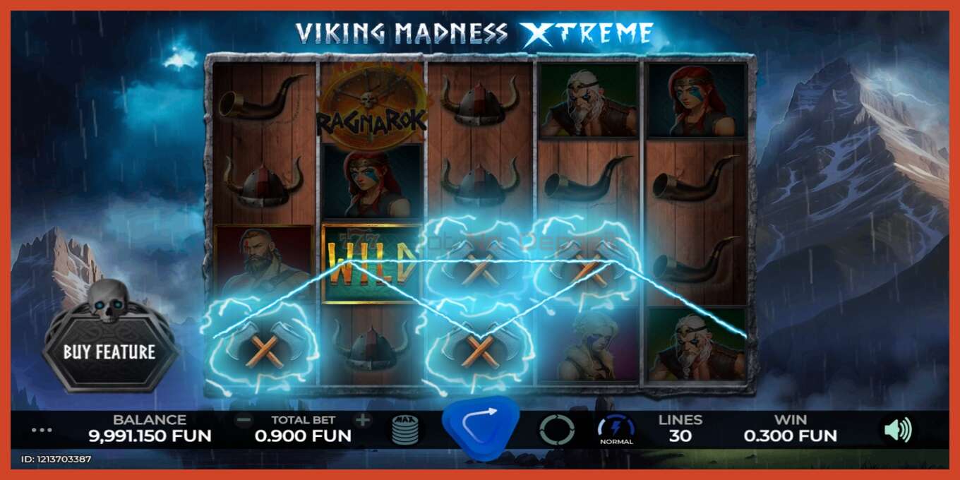 فتحة لقطة الشاشة: Viking Madness Xtreme لا إيداع, رقم - 2