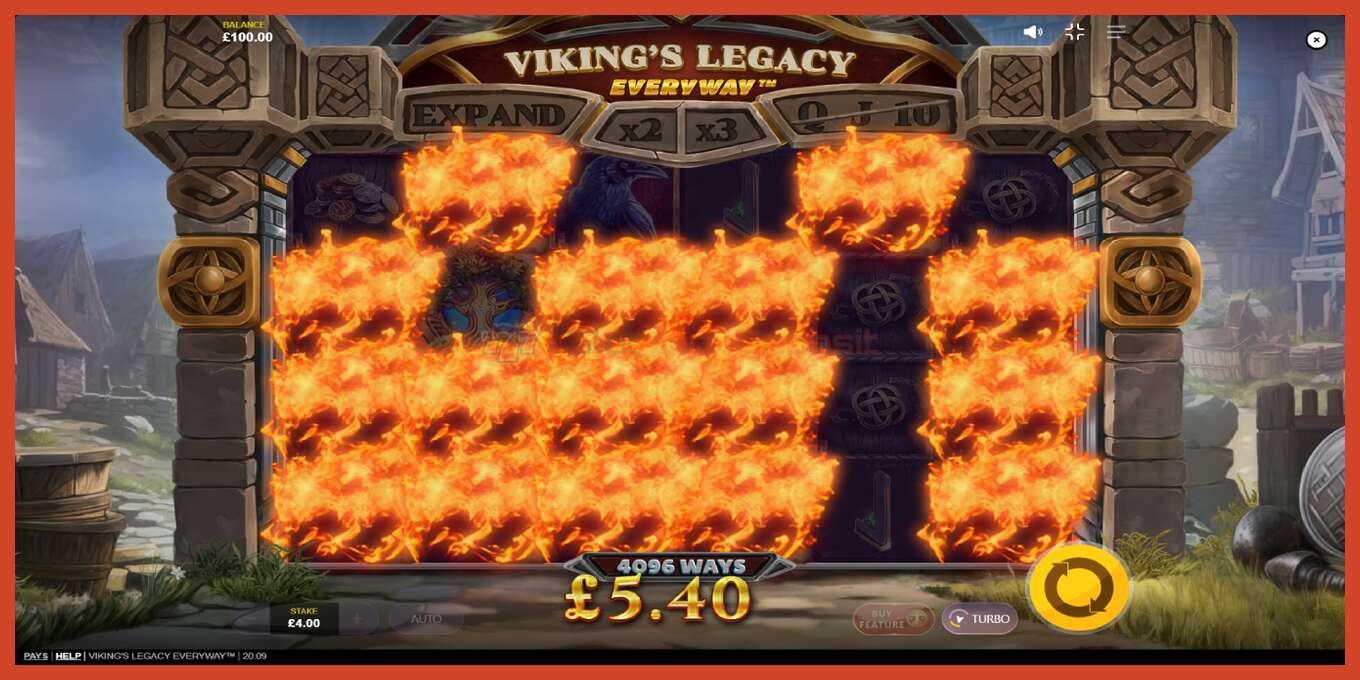 老虎机截图: Vikings Legacy Everyway 没有押金, 数字 - 4