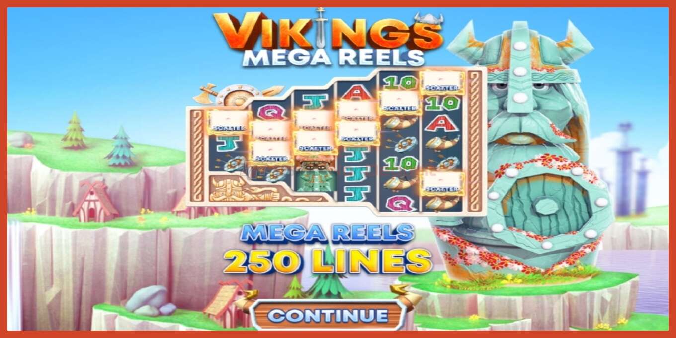 Անցքի սքրինշոթ: Vikings Mega Reels ոչ ավանդ, համարը - 1