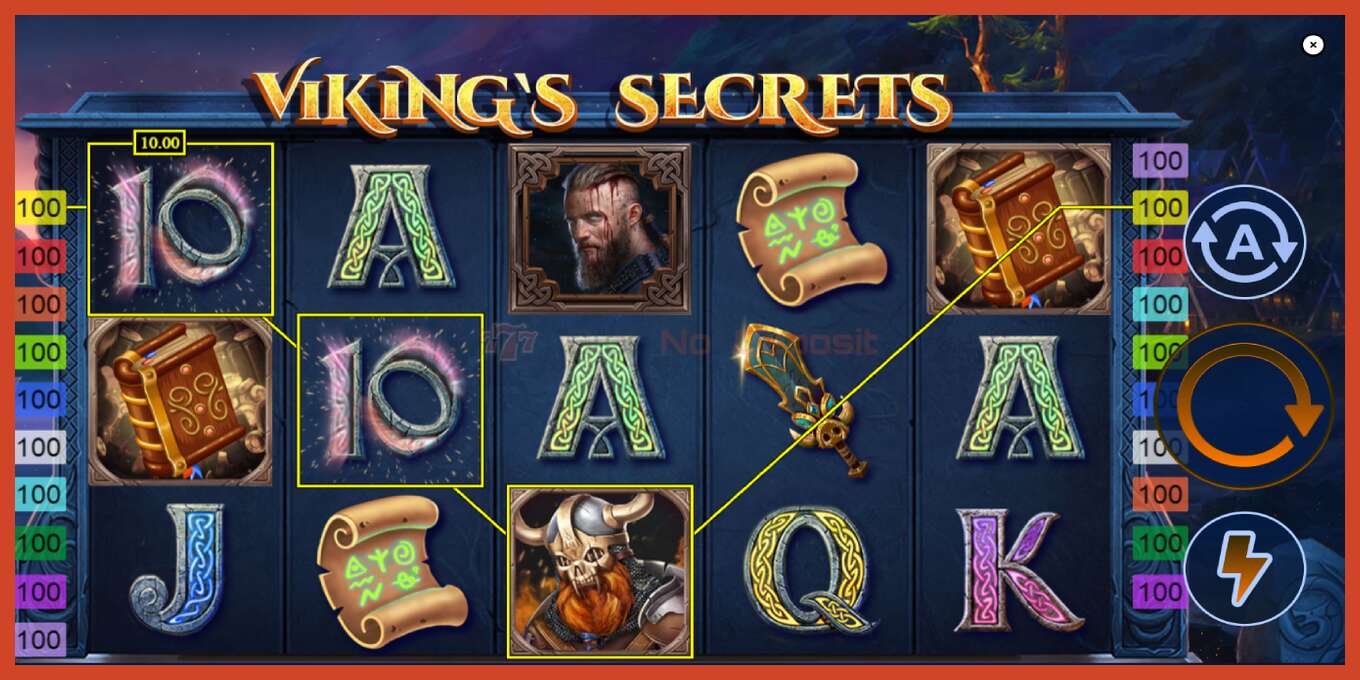 រូបថតអេក្រង់រន្ធ: Vikings Secrets គ្មានប្រាក់កក់, លេខ - 4