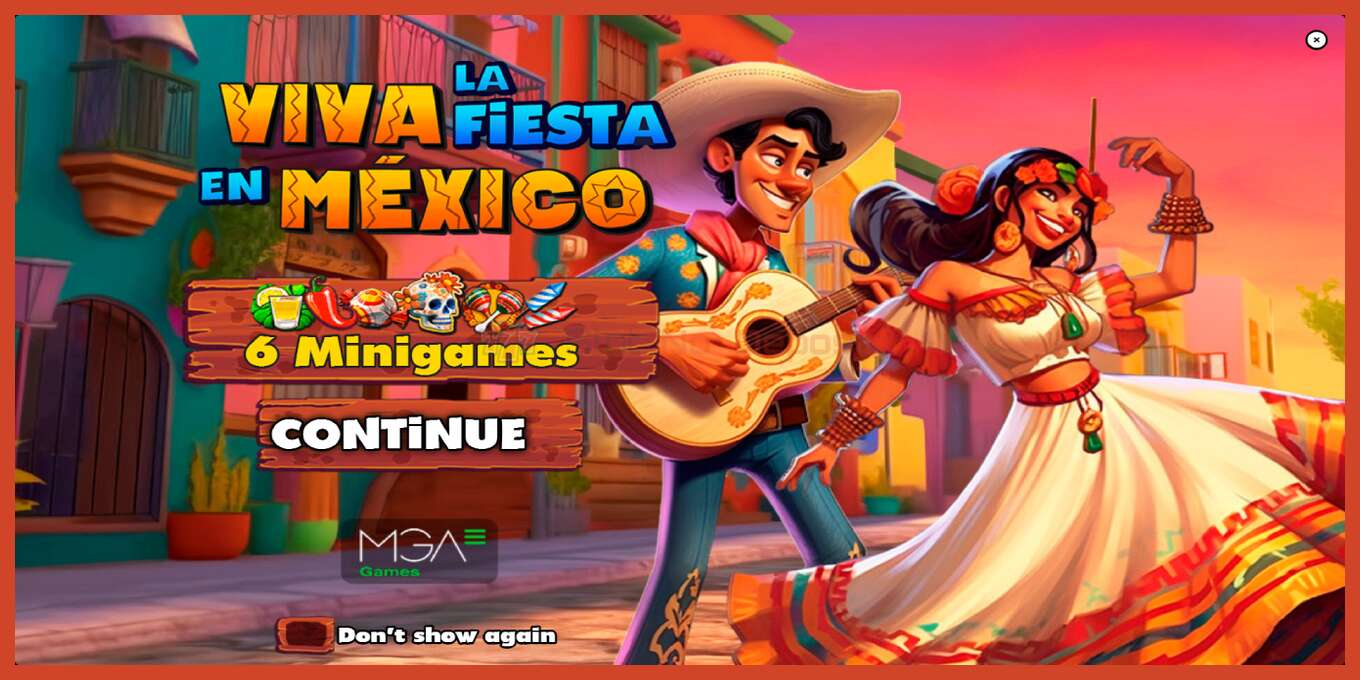 Slot skrinshoti: Viva la Fiesta en Mexico depozit yoq, raqam - 1