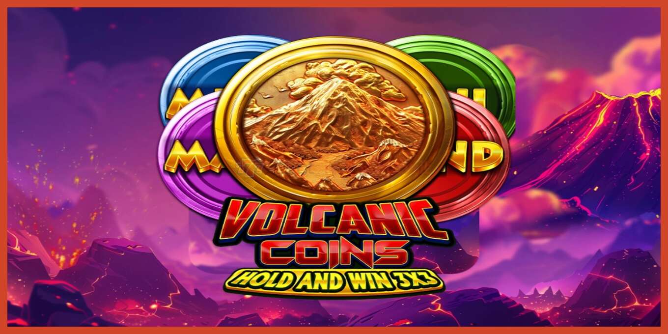 Slot screenshot: Volcanic Coins no deposit, number - 1