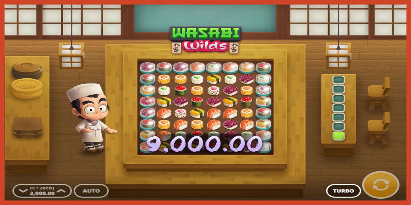 Slot screenshot: Wasabi Wilds bez depozita, broj - 2