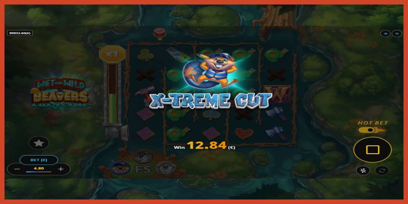 Slot screenshot: Wet and Wild Beavers no deposit, number - 4