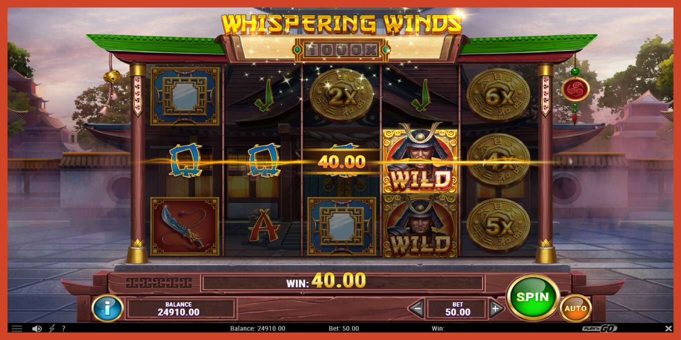 Schermafbeelding van slot: Whispering Winds geen aanbetaling, nummer - 4