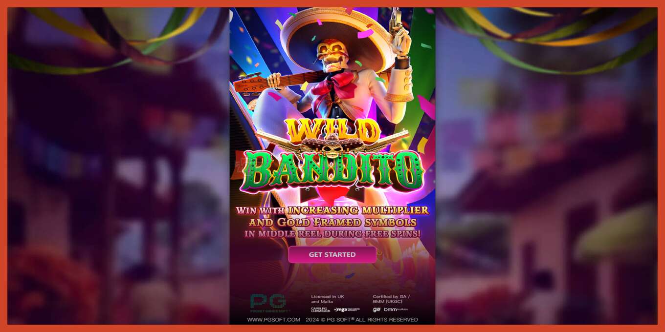 Slot screenshot: Wild Bandito no deposit, number - 1