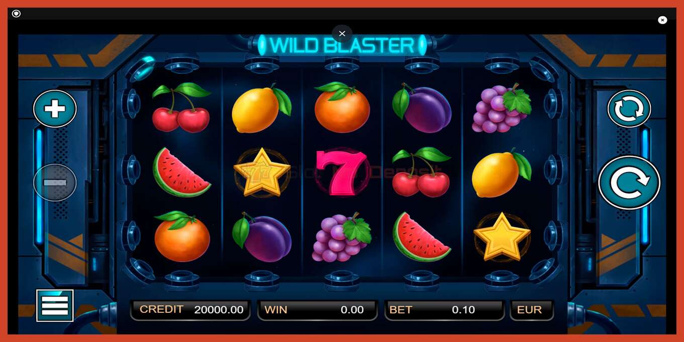 Slot skrinshoti: Wild Blaster depozit yoq, raqam - 1