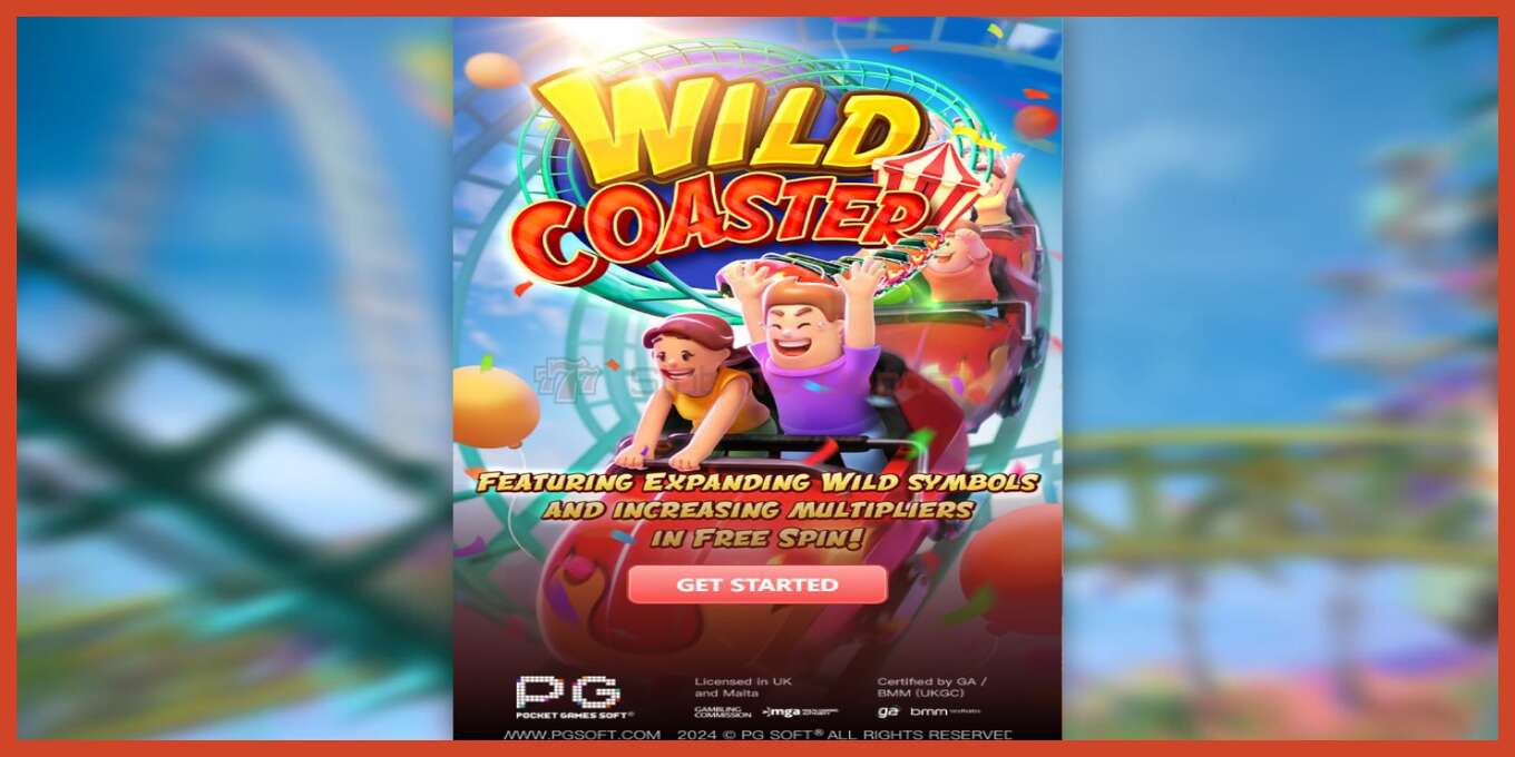 Slot screenshot: Wild Coaster no deposit, number - 1