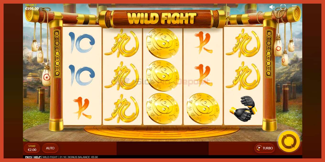 Slot screenshot: Wild Fight no deposit, number - 2