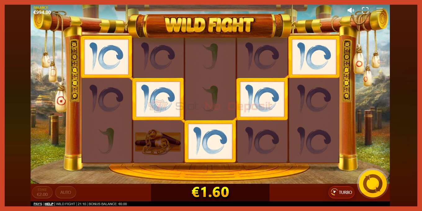 Slot screenshot: Wild Fight no deposit, number - 3