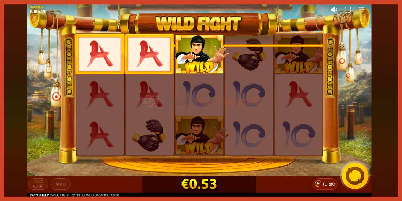 Slot screenshot: Wild Fight no deposit, number - 4