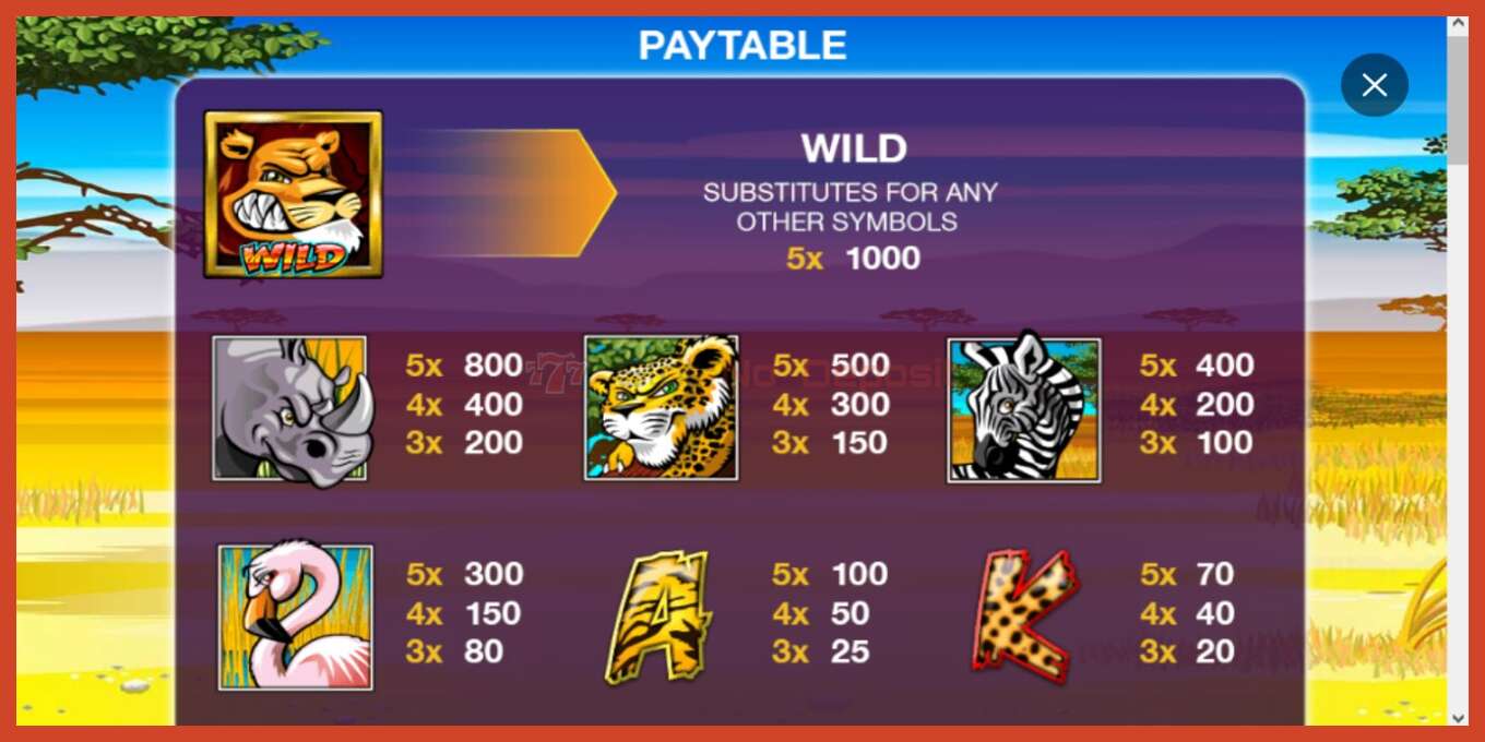 Slot screenshot: Wild Gambler no deposit, number - 3