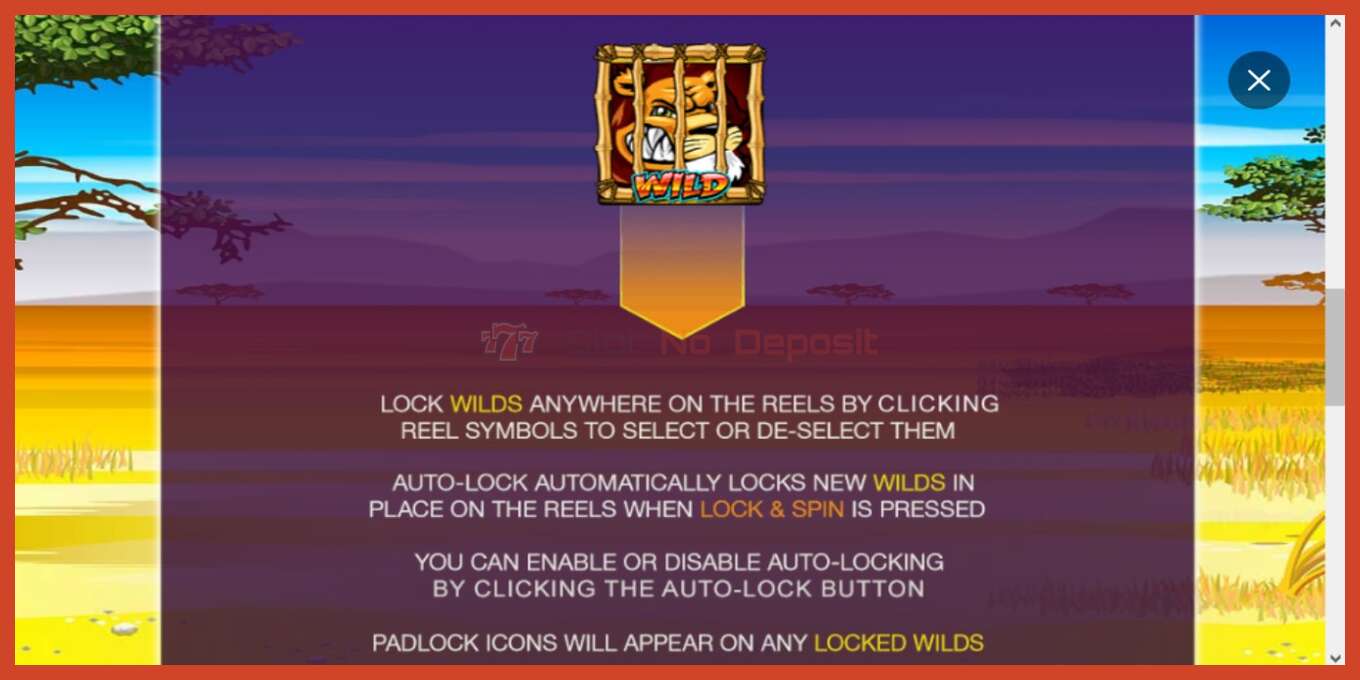 Slot screenshot: Wild Gambler no deposit, number - 4