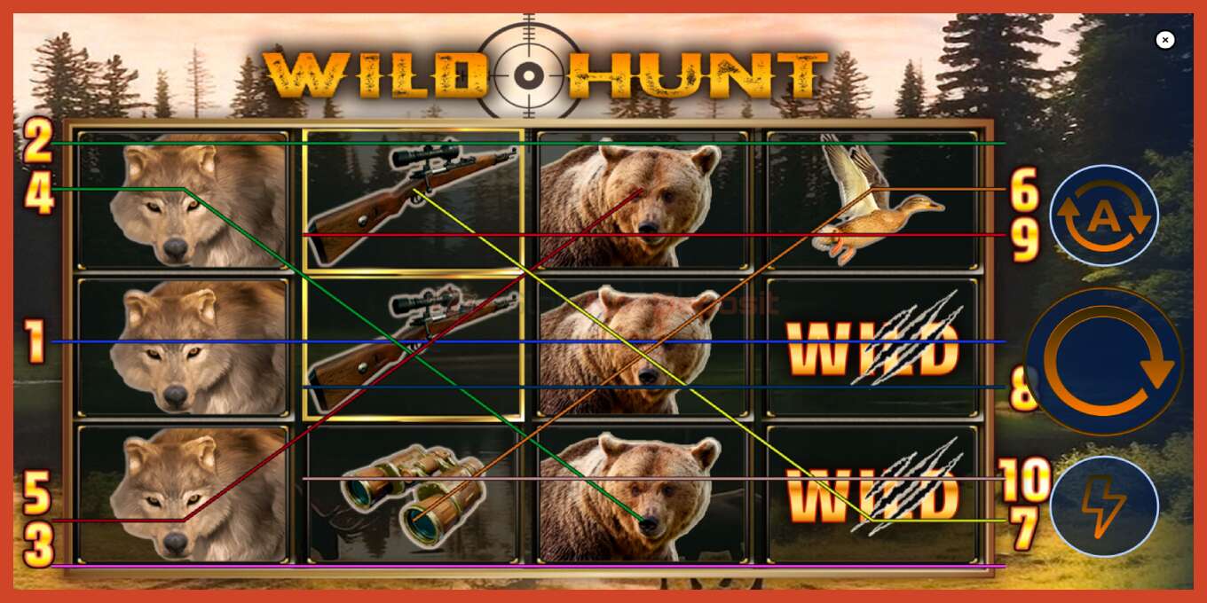 Ảnh chụp màn hình khe: Wild Hunt không có tiền đặt cọc, con số - 2