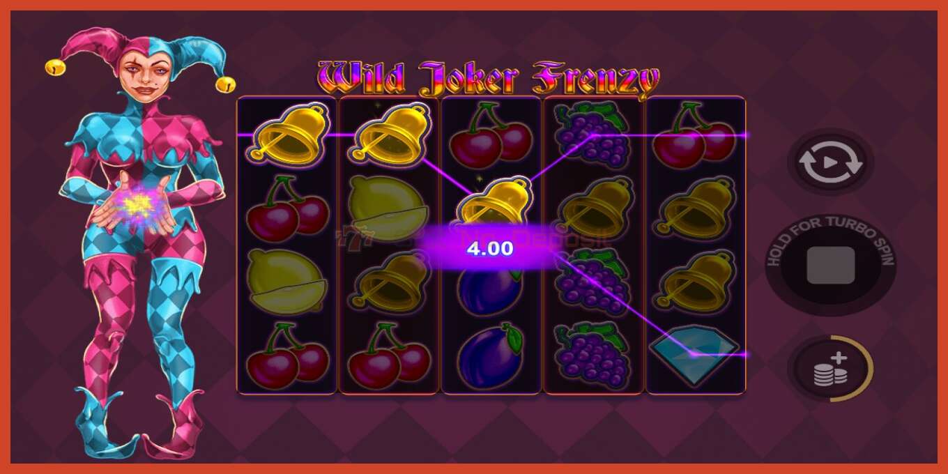 Slot screenshot: Wild Joker Frenzy bez depozita, broj - 4