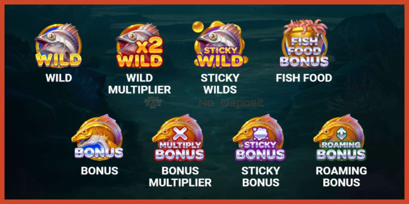 Slot screenshot: Wild Money Bass no deposit, number - 5