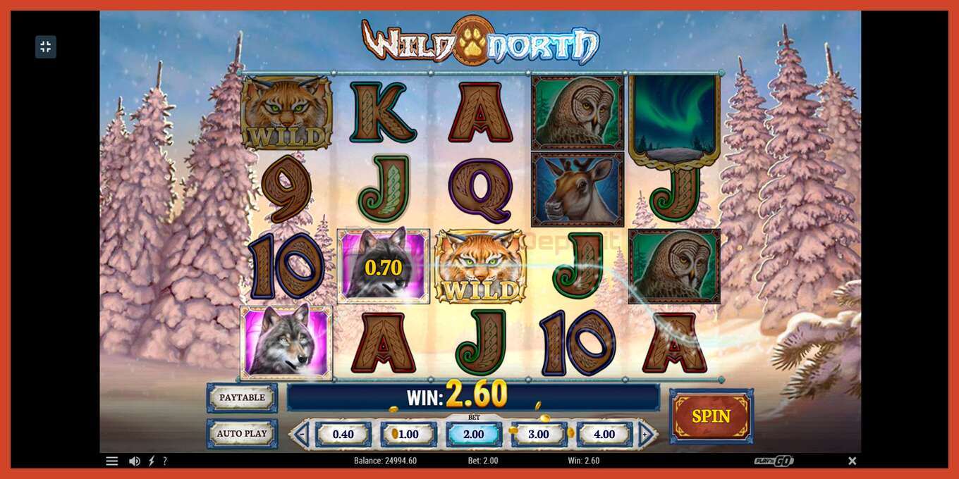 Slot screenshot: Wild North no deposit, number - 2