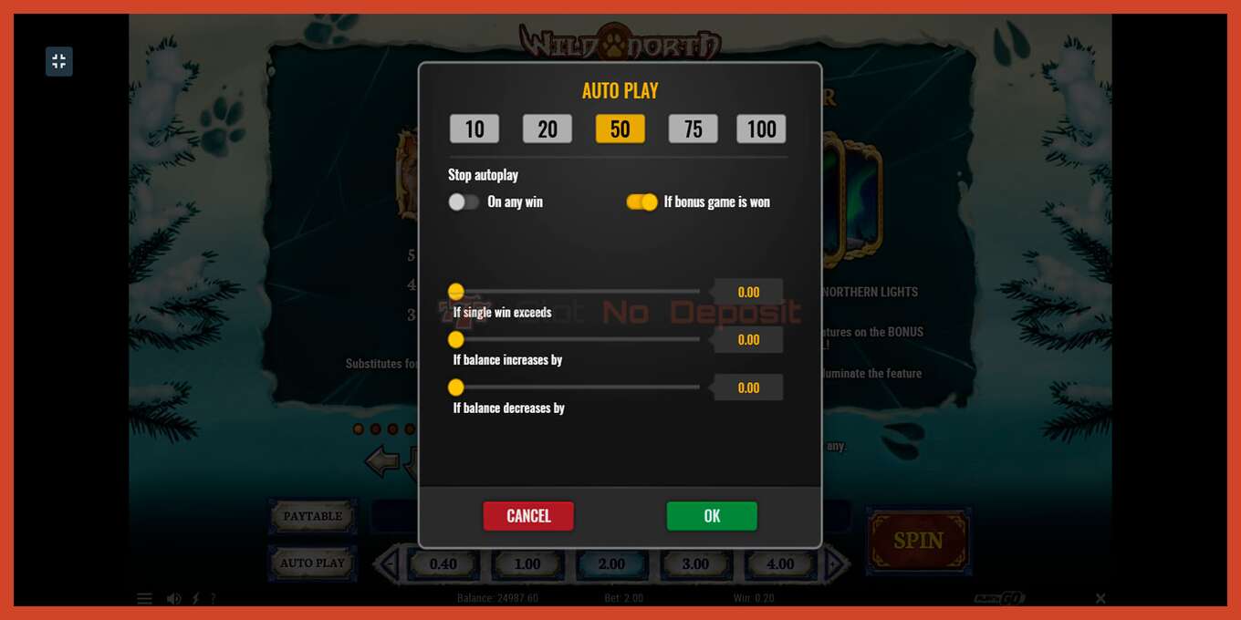 Slot screenshot: Wild North no deposit, number - 5