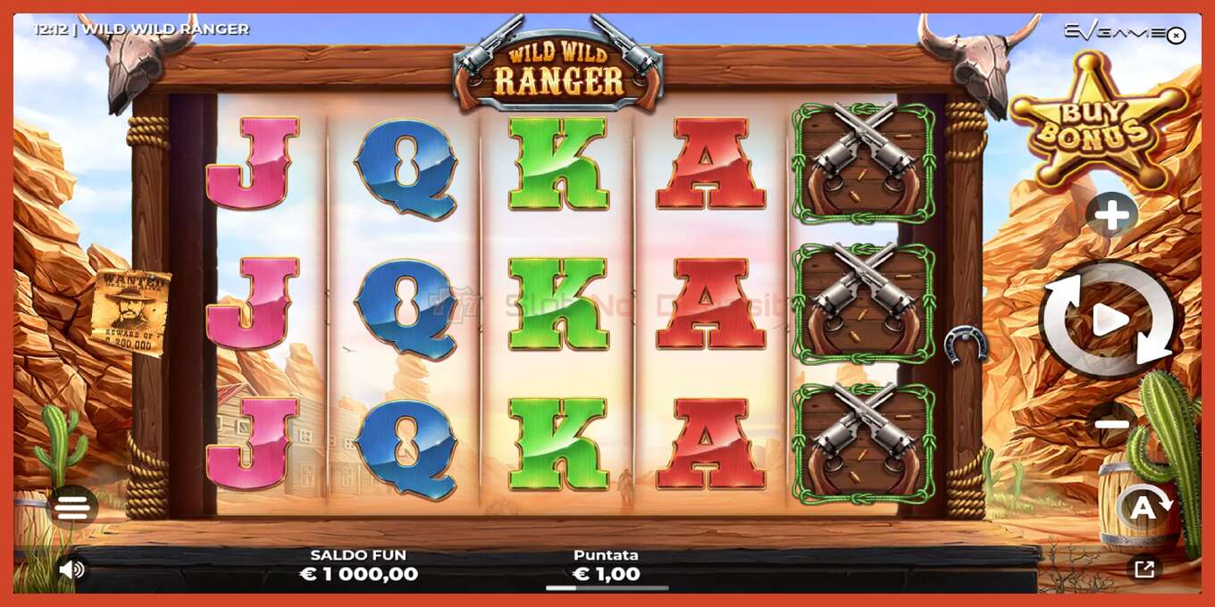 Slot screenshot: Wild Wild Ranger no deposit, number - 2