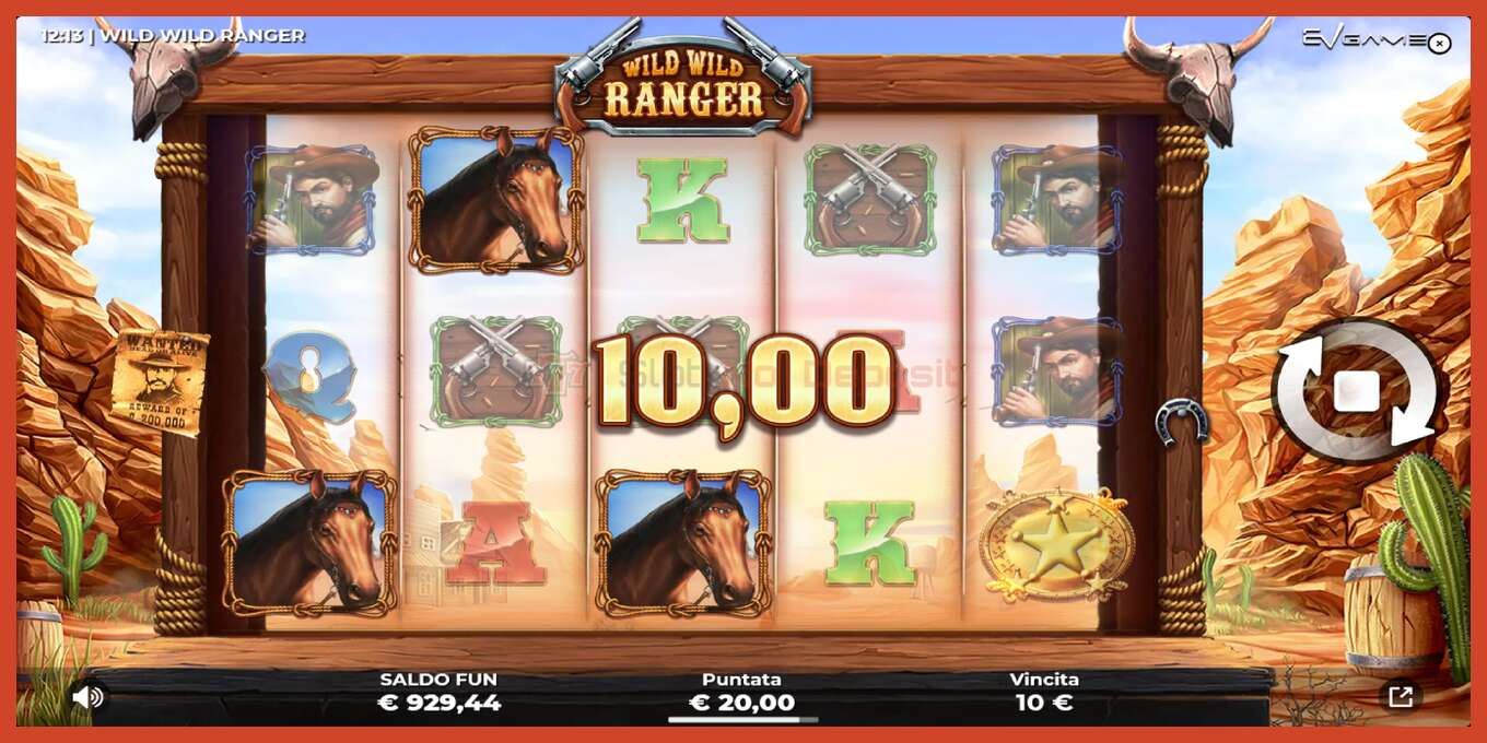 Slot screenshot: Wild Wild Ranger no deposit, number - 3