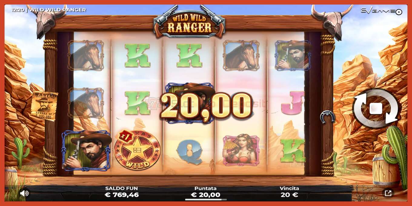 Slot screenshot: Wild Wild Ranger no deposit, number - 4