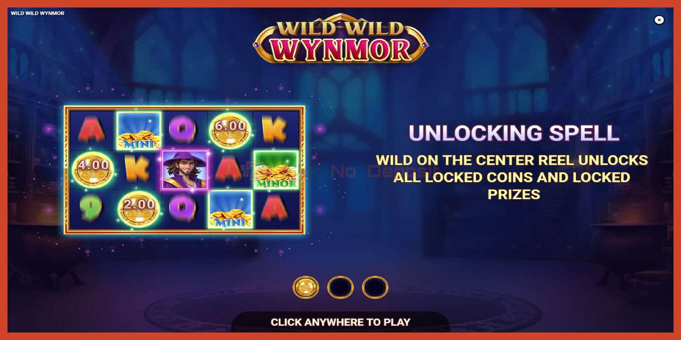 Slot තිර රුවක්: Wild Wild Wynmor තැන්පතු නැත, අංකය - 1