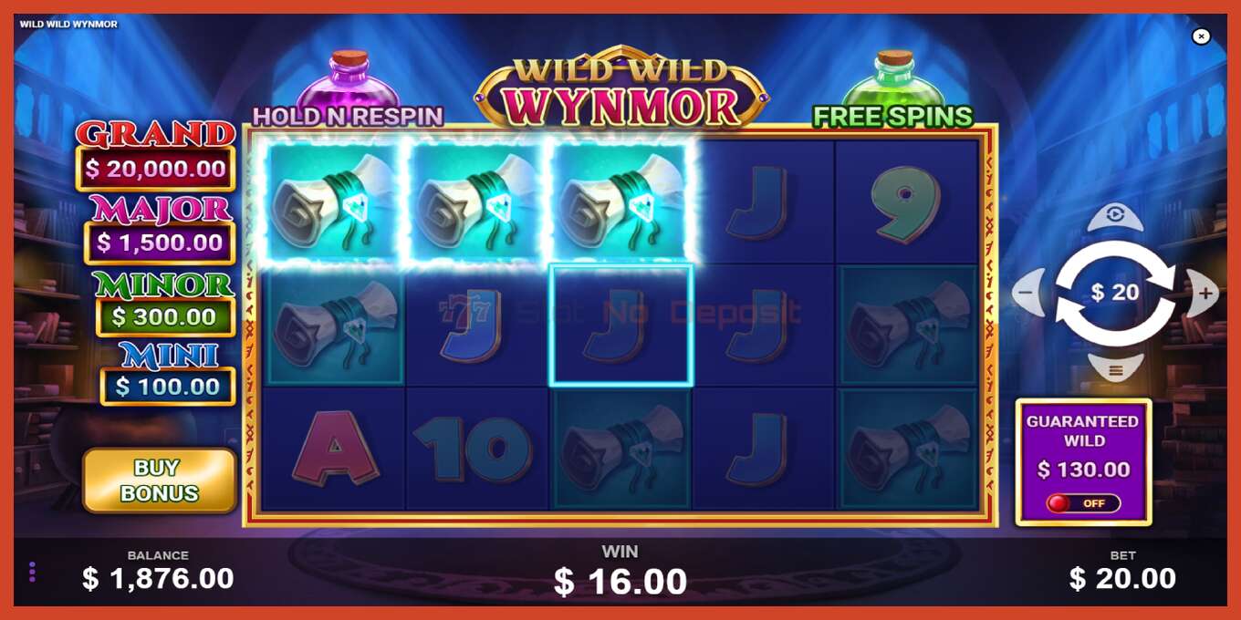 Slot තිර රුවක්: Wild Wild Wynmor තැන්පතු නැත, අංකය - 3