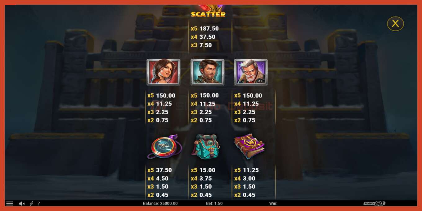 Slot screenshot: Wildest Gambit no deposit, number - 6