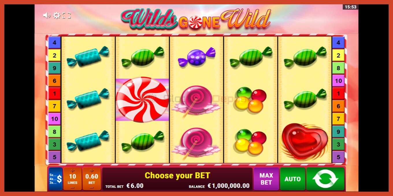 Slot screenshot: Wilds Gone Wild no deposit, number - 2