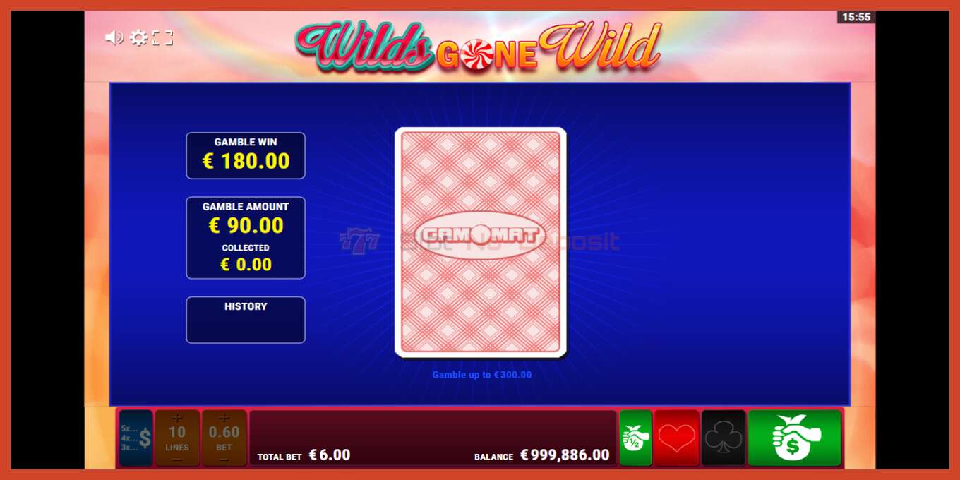 Slot скриншоту: Wilds Gone Wild депозит жок, саны - 4