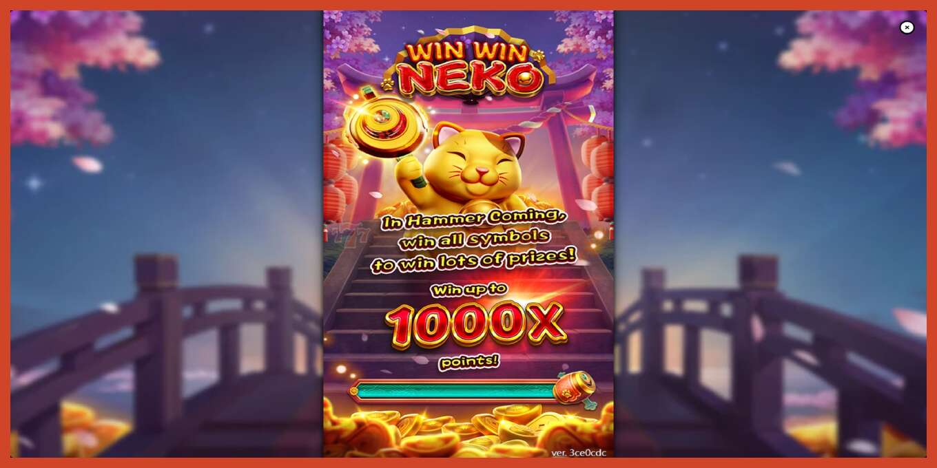 Скриншоти слот: Win Win Neko амонат нест, рақам - 1