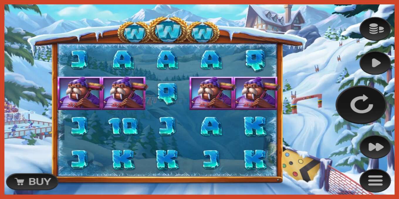 Slot screenshot: Winter Champions no deposit, number - 1