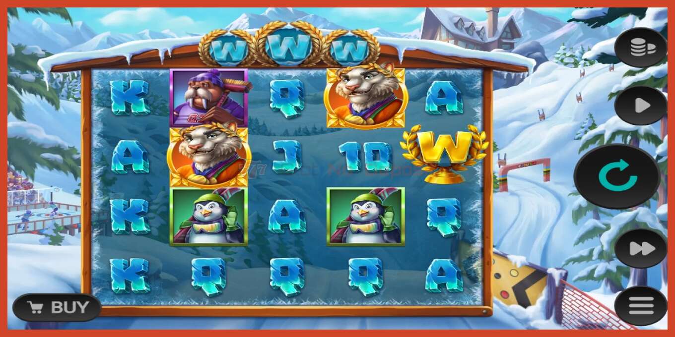 Slot screenshot: Winter Champions no deposit, number - 2