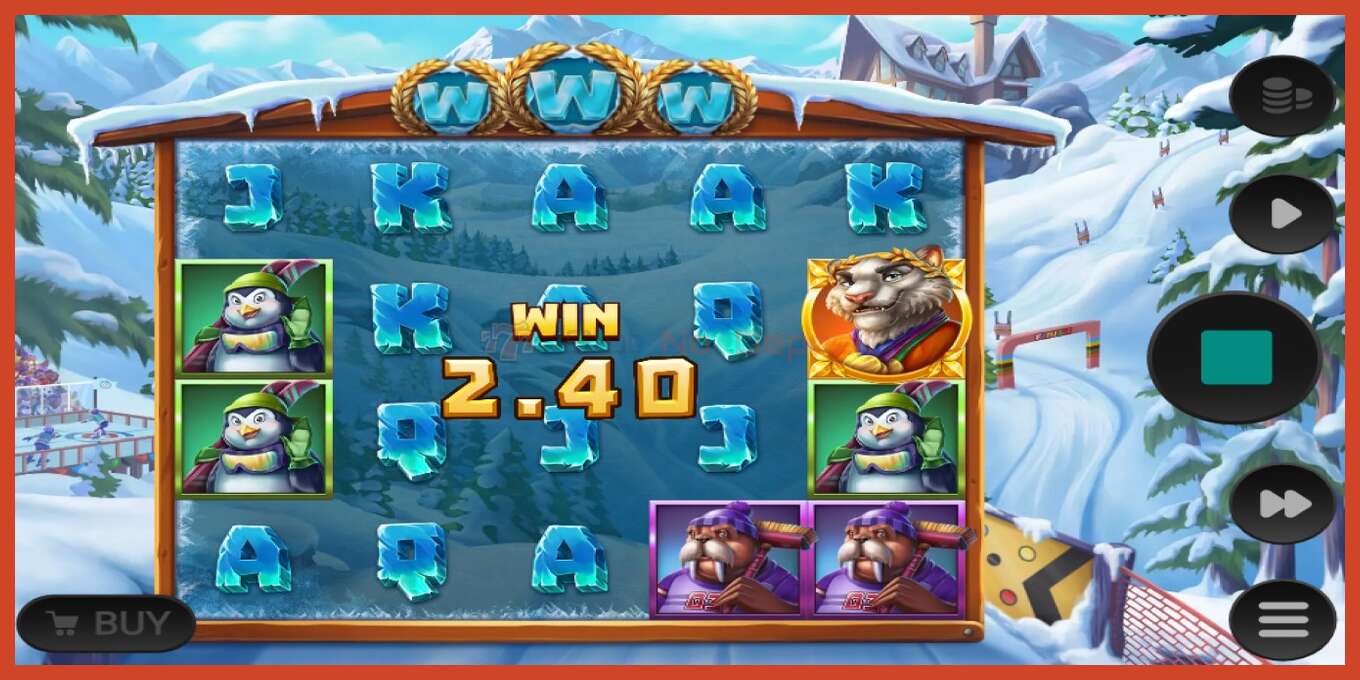 Slot screenshot: Winter Champions no deposit, number - 4