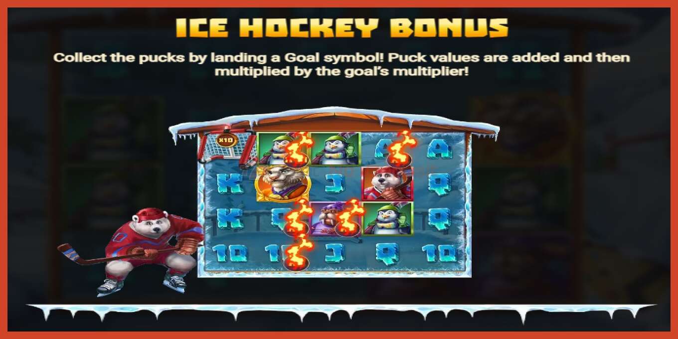 Slot screenshot: Winter Champions no deposit, number - 6