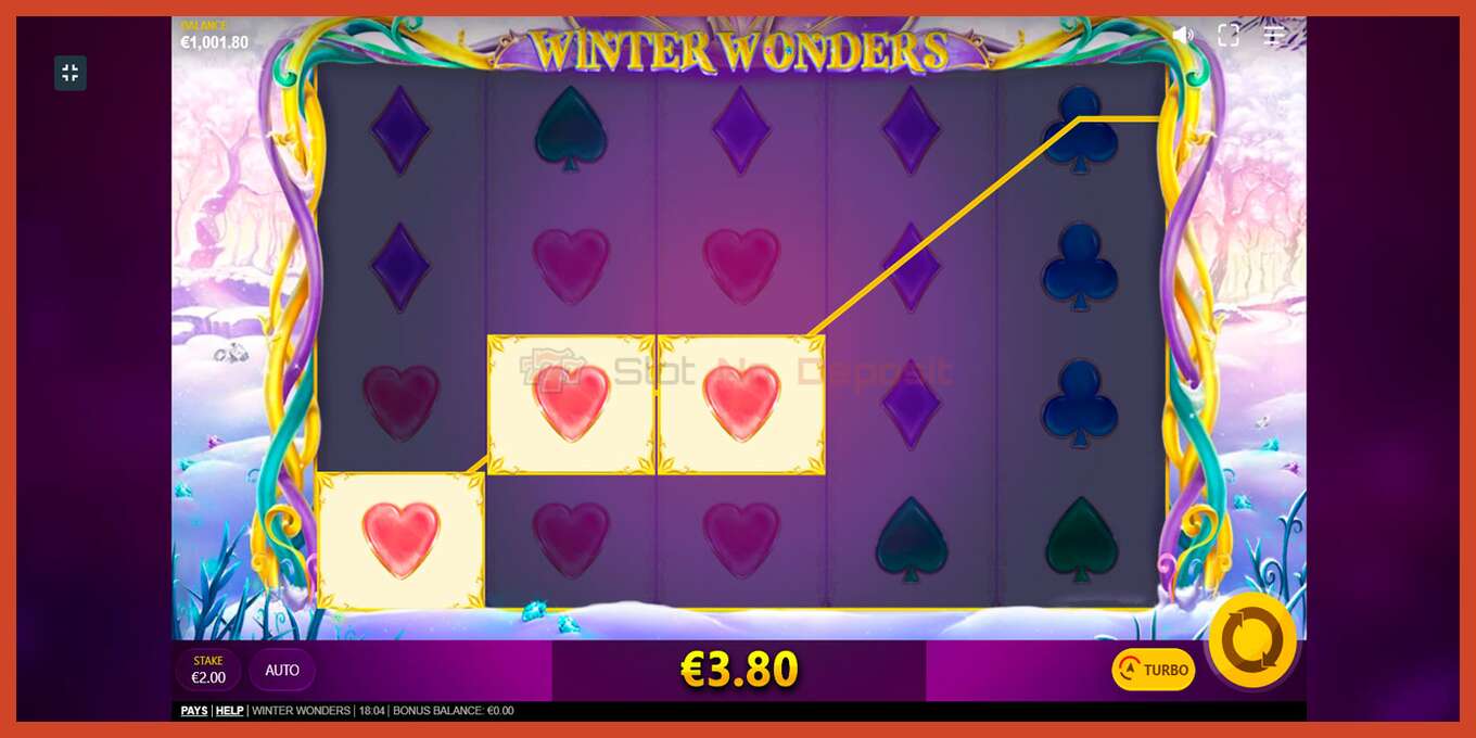 Slot screenshot: Winter Wonders no deposit, number - 7