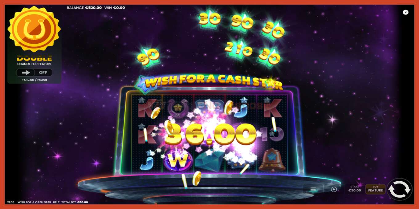 Slot screenshot: Wish for a Cash Star no deposit, number - 3