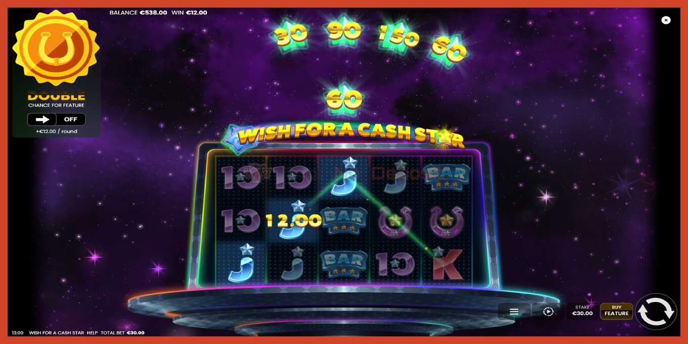 Slot screenshot: Wish for a Cash Star no deposit, number - 4