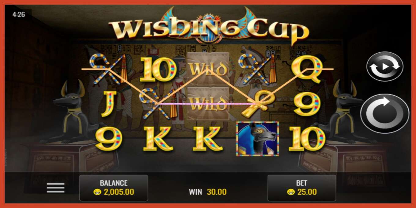 Slot screenshot: Wishing Cup no deposit, number - 2