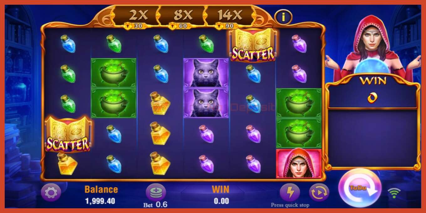 Schermafbeelding van slot: Witches Night geen aanbetaling, nummer - 2